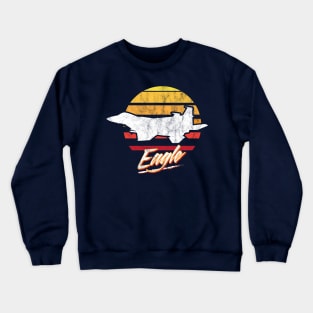 Retro F-15 Eagle Crewneck Sweatshirt